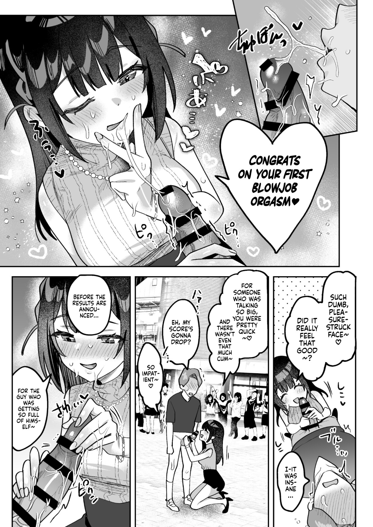 Hentai Manga Comic-Mue-Chan, Penis Gourmet Reporter-Read-28